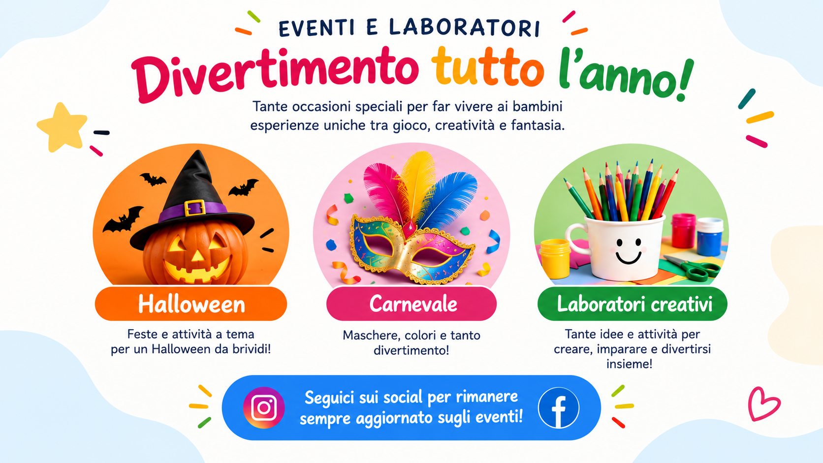 🎉 Eventi tutto l'anno